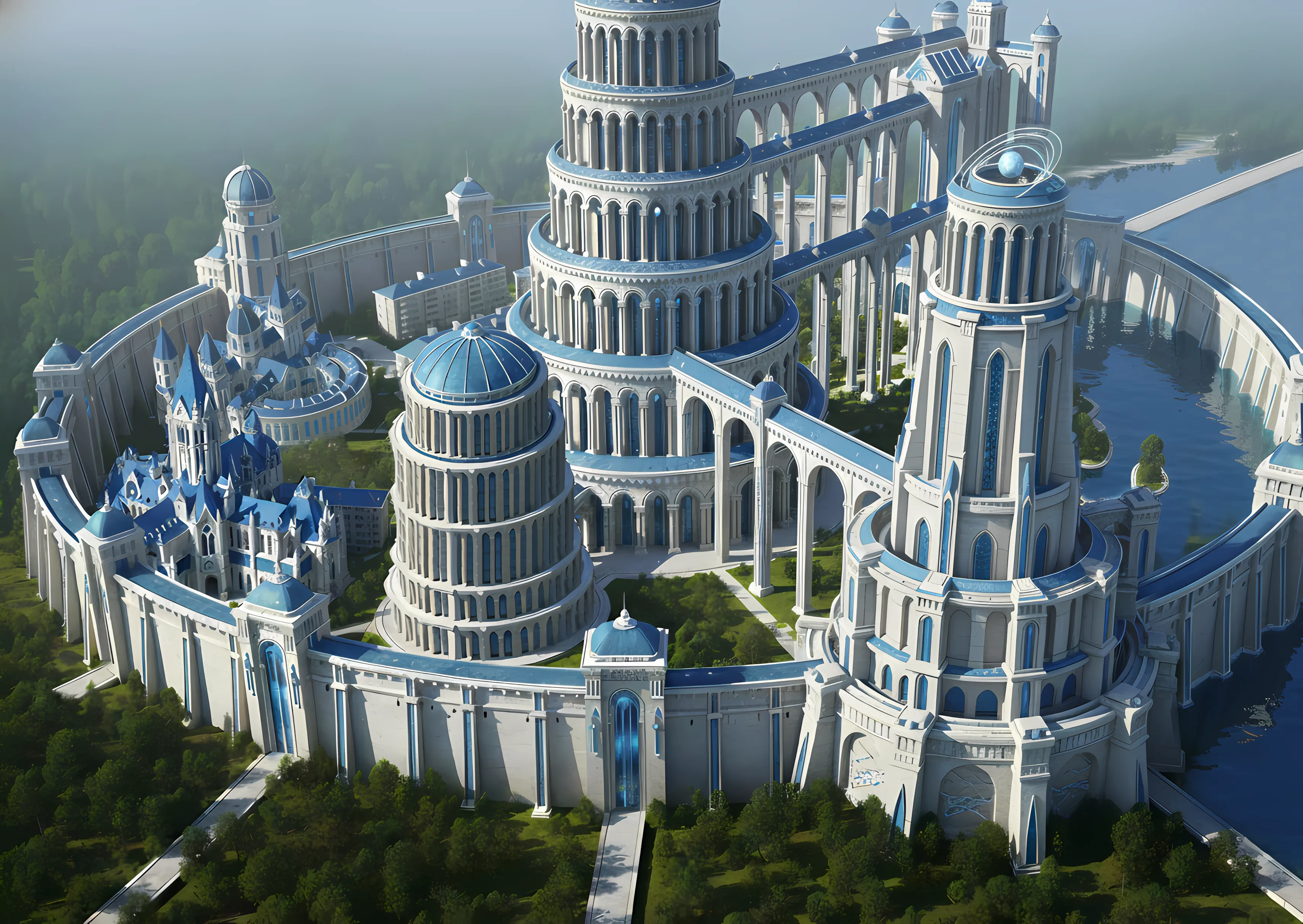 Scholia Diaspros — The School Proper